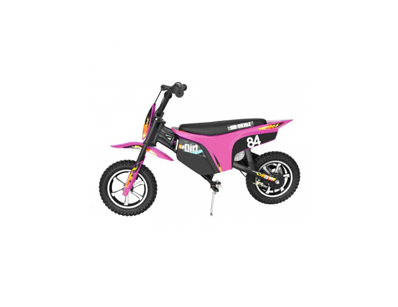Go Skitz 2.5 Electric Powered Kids Toy Off Road Moto-Cross Dirt Bike 3+ Pink