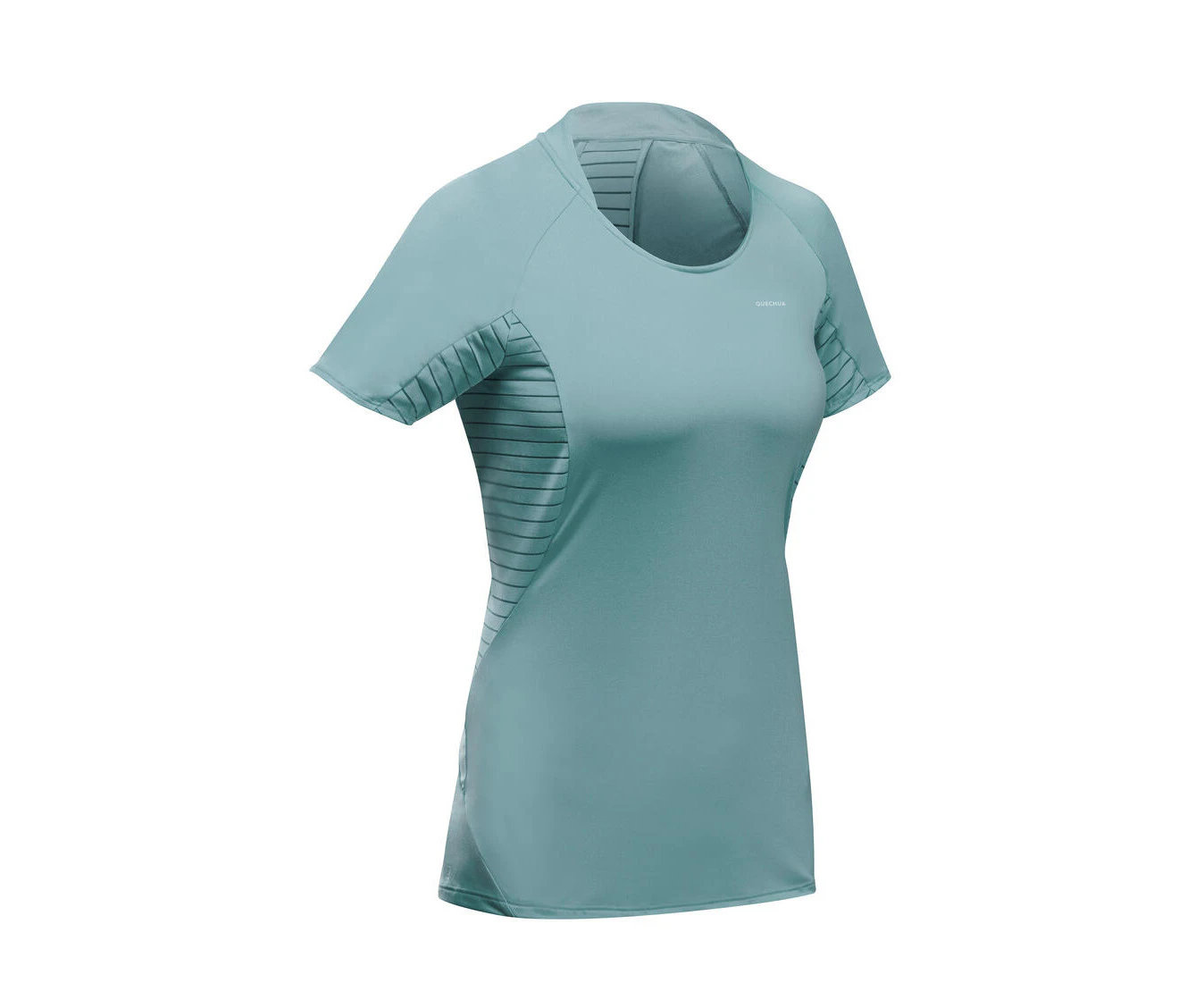 DECATHLON QUECHUA Women's Mountain Walking T-shirt Short-Sleeved - MH500