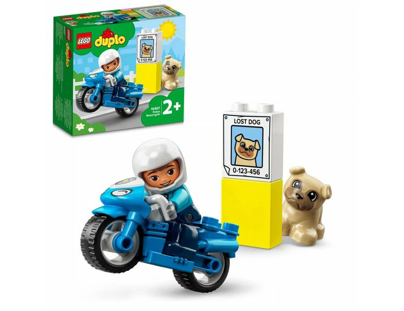 LEGO® DUPLO® Town Police Motorcycle 10967