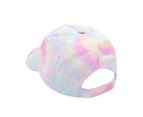 Barbie Childrens/Kids Tie Dye Cap (Pink) - NS7031