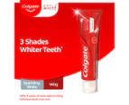 3 x Colgate Optic White Toothpaste Luminous Mint 140g