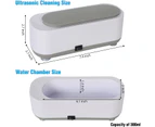 45KHz Portable Ultrasonic Jewelry Cleaner for All Jewelry for Jewelry/Ring/Earrings/Necklace/Silver/Retainer, Eyeglass