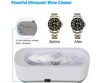 45KHz Portable Ultrasonic Jewelry Cleaner for All Jewelry for Jewelry/Ring/Earrings/Necklace/Silver/Retainer, Eyeglass