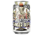Brookvale Union Ginger Beer Low Sugar 24 x 330ml Cans