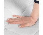 Advwin Queen Mattress Euro Pillow Top Memory Foam High-Rebound Springs Bed Medium Firm 16CM