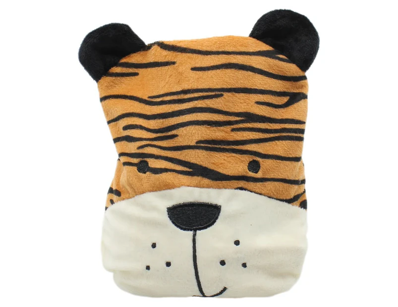 Tiger Shaped Microwaveable Heat Pack Soothing Warmth and Cuddly Comfort