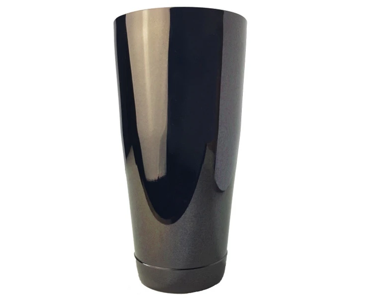 Cocktail Shaker Boston Black Chrome 28oz