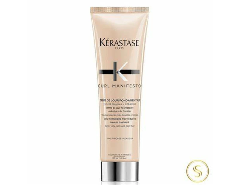 Kerastase Curl Manifesto Bain Creme De Jour Fondamentale Curly Hair Cream 150ml