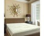 6cm Memory Foam Mattress Topper with Bamboo Cover - Double