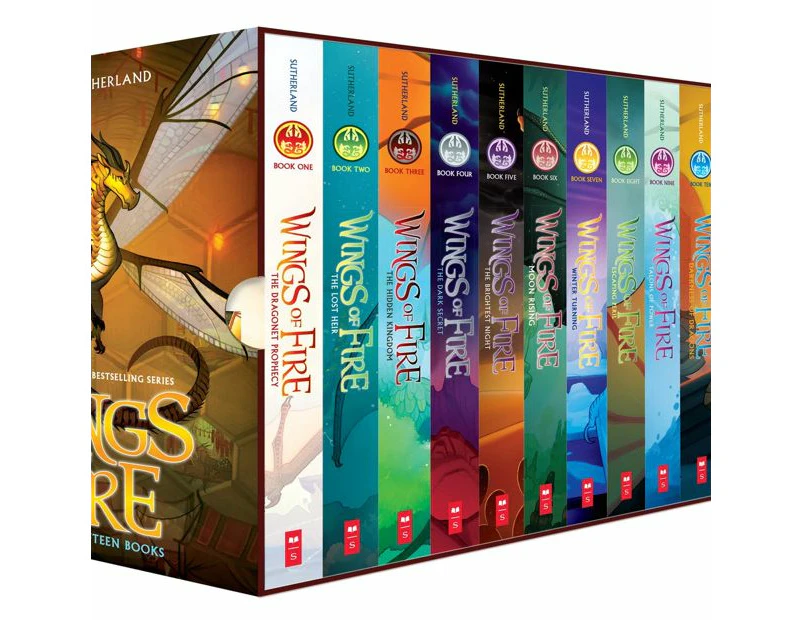 Wings of Fire: The First Fifteen Books Box Set by Tui T. Sutherland - Book