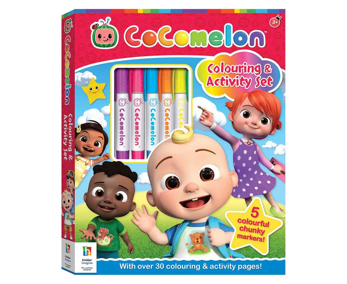 Cocomelon Colouring & Activity Set