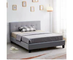 Belinda Fabric and Button Tufting Bed Frame