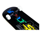 Double Kick Complete Skateboard Beginner Kids to Pro-  Nightshade