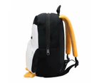 Cute Toddler Backpack Toddler Bag Animal Cartoon Mini Travel Bag for Kids Black Penguin