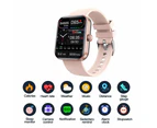 Sports Watch Bluetooth Call Smart Watch Heart Rate Monitoring Fitness Tracker Pink