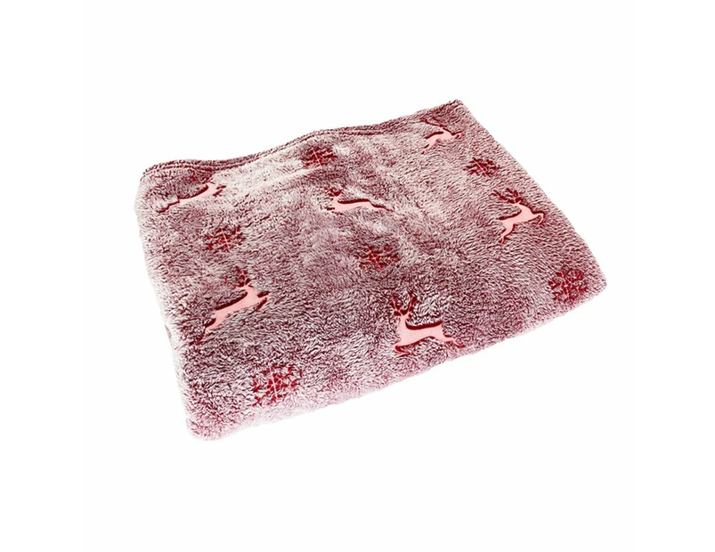 Coral Fleece Blanket Thick Blanket Soft Blanket Children's Blanket Luminous Blanket Kid Gift Pink