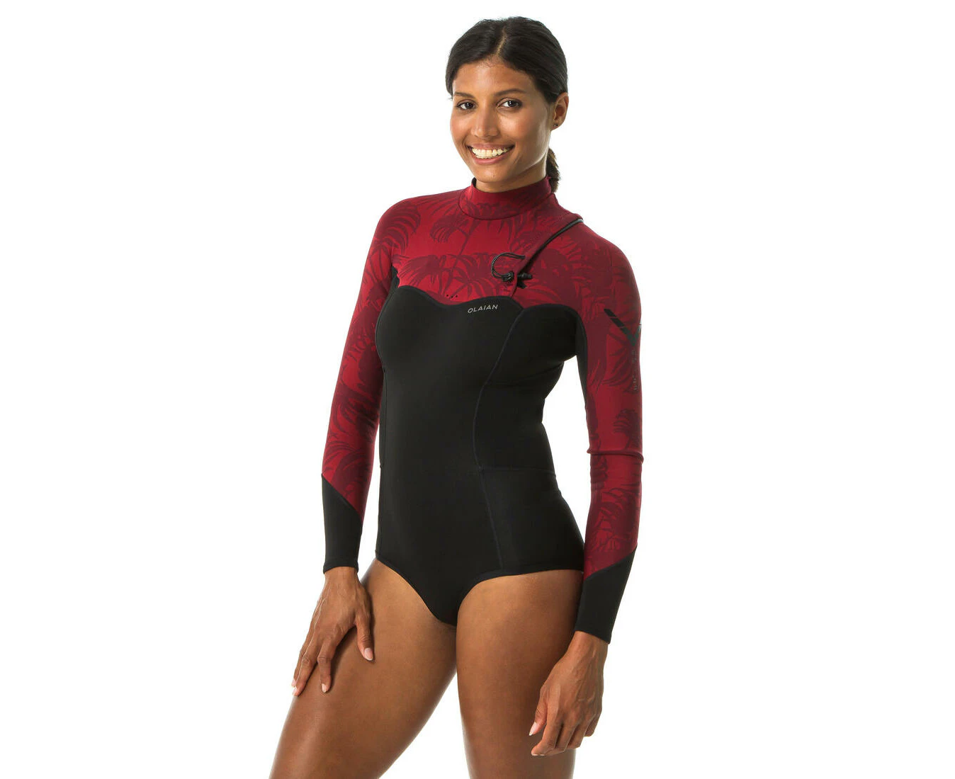 Olaian Women's Long Sleeve Neoprene 1.5mm Shorty