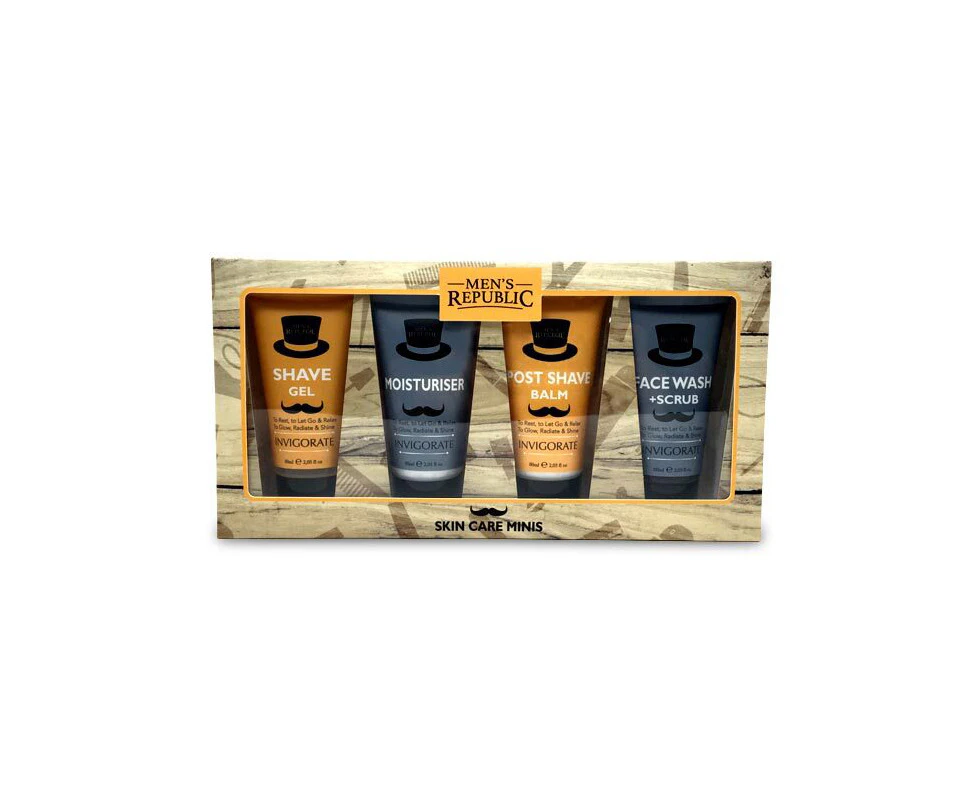 Men's Republic Grooming/Moisturising/After Shave Body Skin Care Gift Box Set