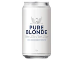 Pure Blonde Ultra Low Carb Beer Case 24 x 375mL Cans