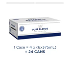Pure Blonde Ultra Low Carb Beer Case 24 x 375mL Cans