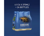 Cascade Premium Light Beer Case 24 x 375mL Bottles 2.4%