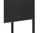 TON 3 Doors Sideboard 120cm - Black