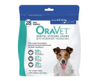 Plaque & Tartar Control Chews for Small Dogs 4.5-11kg, 28's