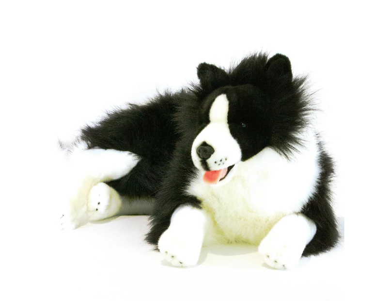 Bocchetta Plush Toys Oscar XL Border Collie Dog Extra Large