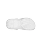 Crocs Womens Classic Platform Clog Sandals - White