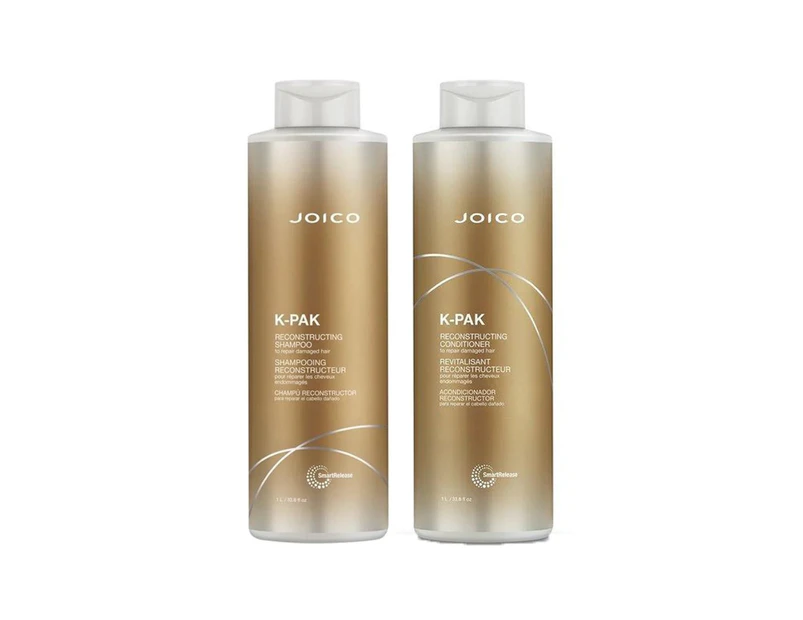 Joico K-PAK Reconstructing Shampoo & Conditioner 1 Litre Duo