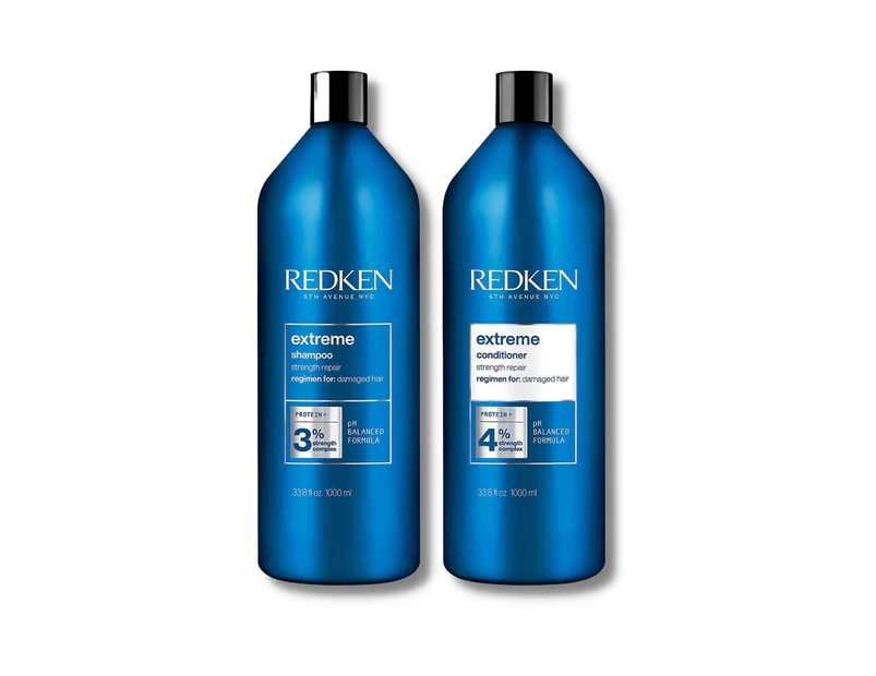 Redken Extreme Shampoo & Conditioner 1 Litre Duo