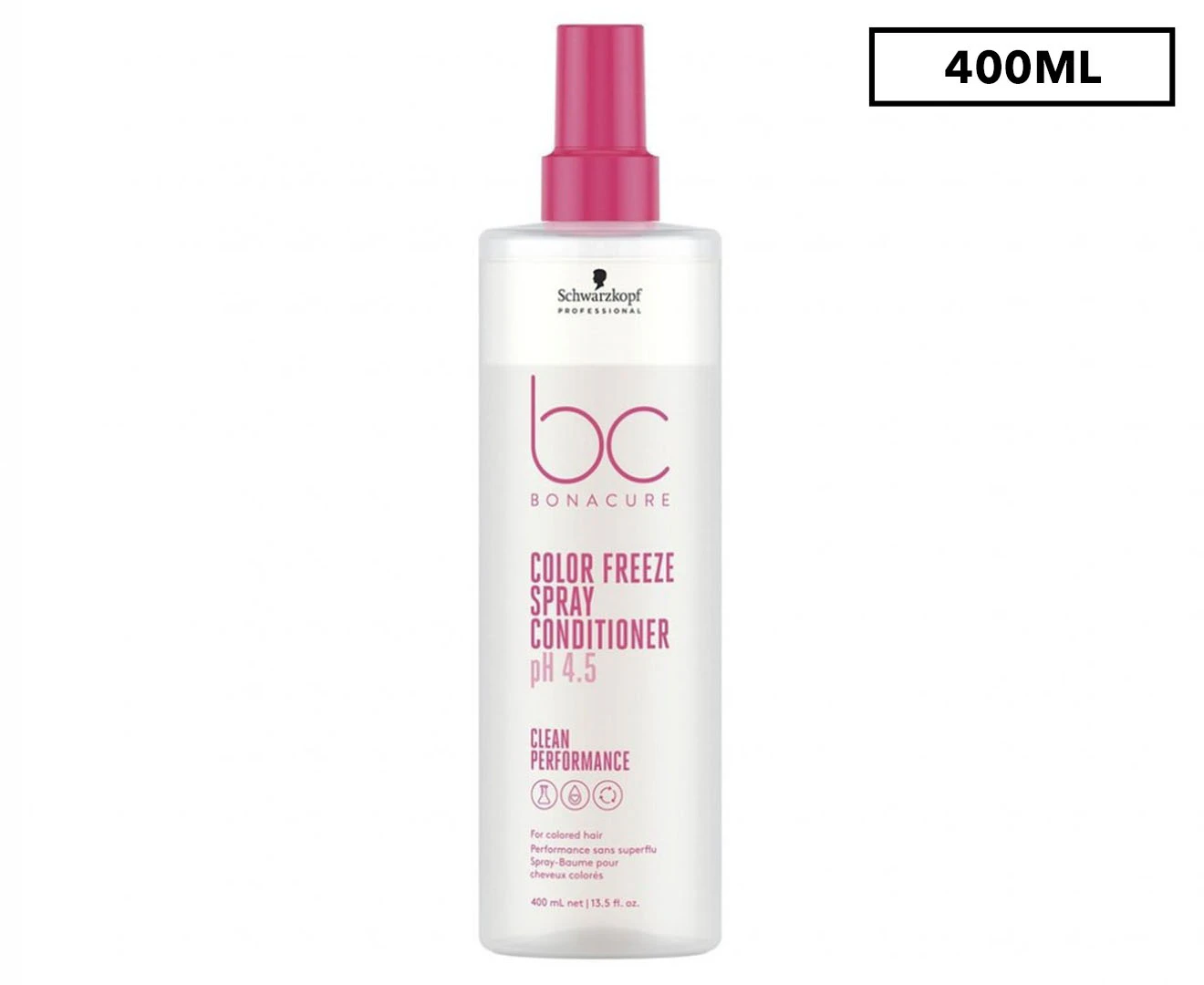 Schwarzkopf BC Bonacure Clean Performance pH 4.5 Colour Freeze Spray Conditioner 400mL