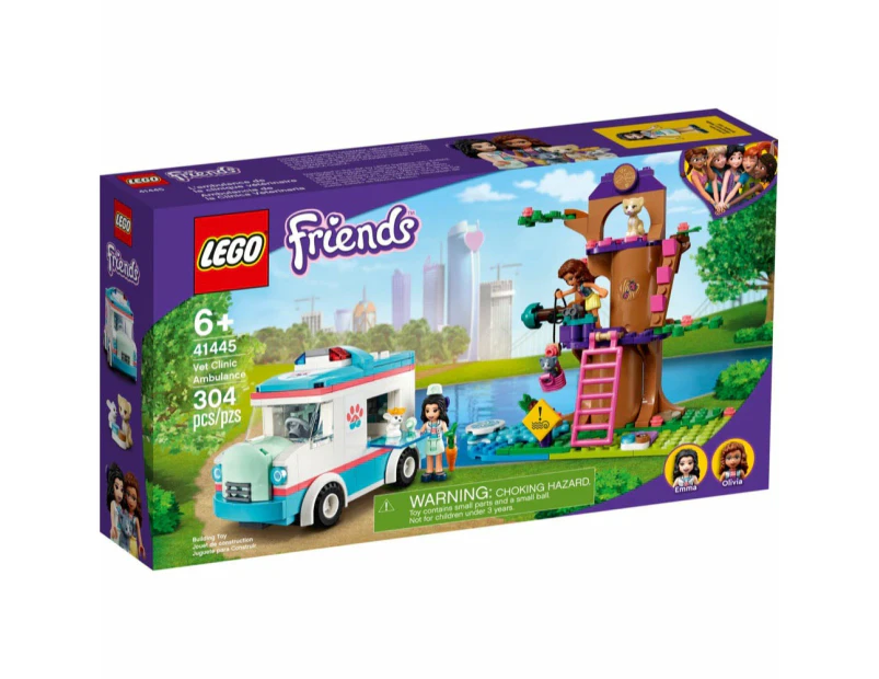 LEGO 41445 Friends Vet Clinic Ambulance