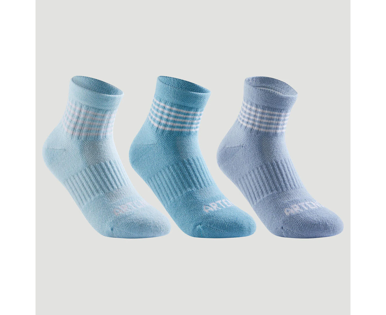 RS 500 Kids Mid-Cut Sports Socks 3-Pack - Default