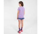 DECATHLON KIPRUN Girl's Running T-shirt Seamless - Kiprun Care Mauve