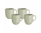 Mason Cash Classic Collection Stoneware Set of 4 Mugs Green