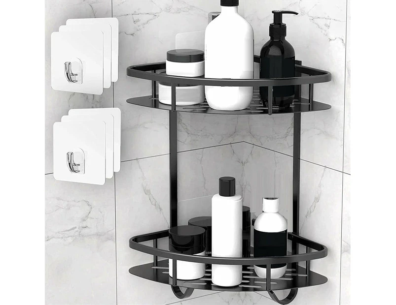3 Pack Aluminum Adhesive Shower Caddy