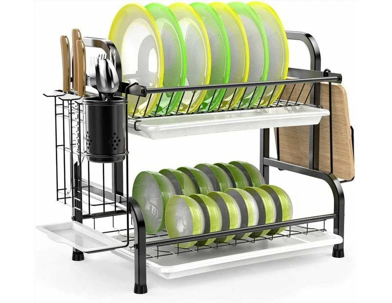 Stainless Steel 2 Tier Dish Drying Rack
