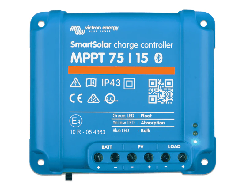 Victron SmartSolar MPPT 75/15 (12/24V-15A) Bluetooth Solar Charge Controller