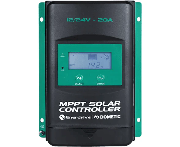 Enerdrive MPPT 12/24V-20A Solar Charge Controller w/ Display