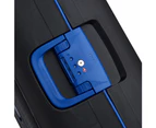 Delsey Moncey 69cm Medium Hardsided Luggage Black/Blue
