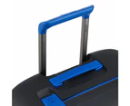 Delsey Moncey 82cm Large Hardsided Luggage Black/Blue