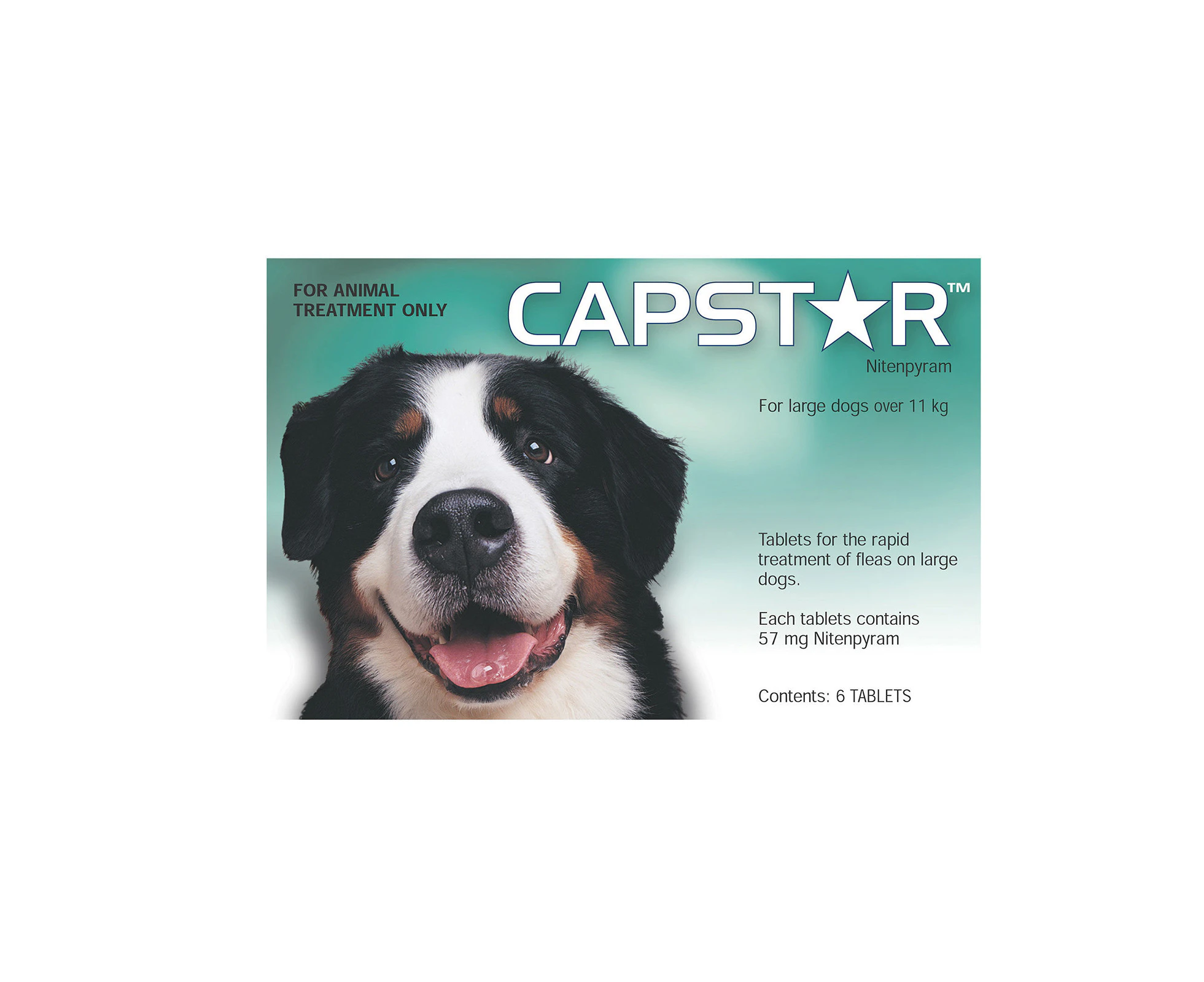 Capstar for Large Dogs over 11 Kg Green Pack 6 tablets