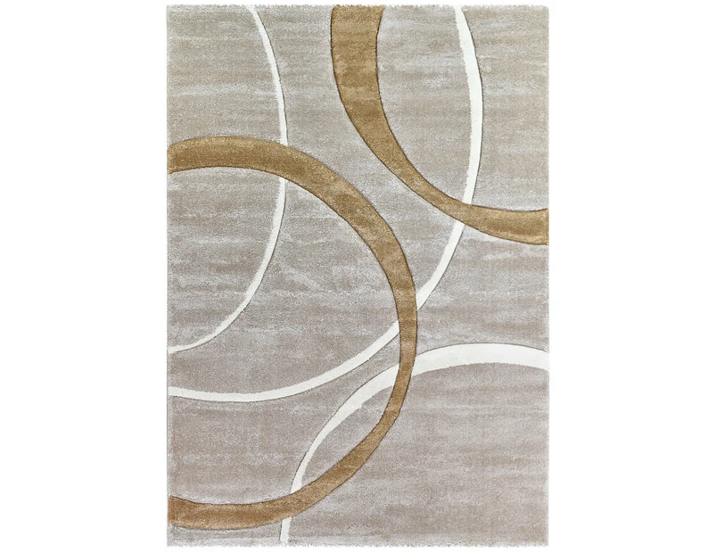 Cheapest Rugs Online Dahlia 798 in Beige & Dark Beige Rug