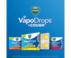 Vicks VapoDrops + Cough Orange Menthol 36 Lozenges