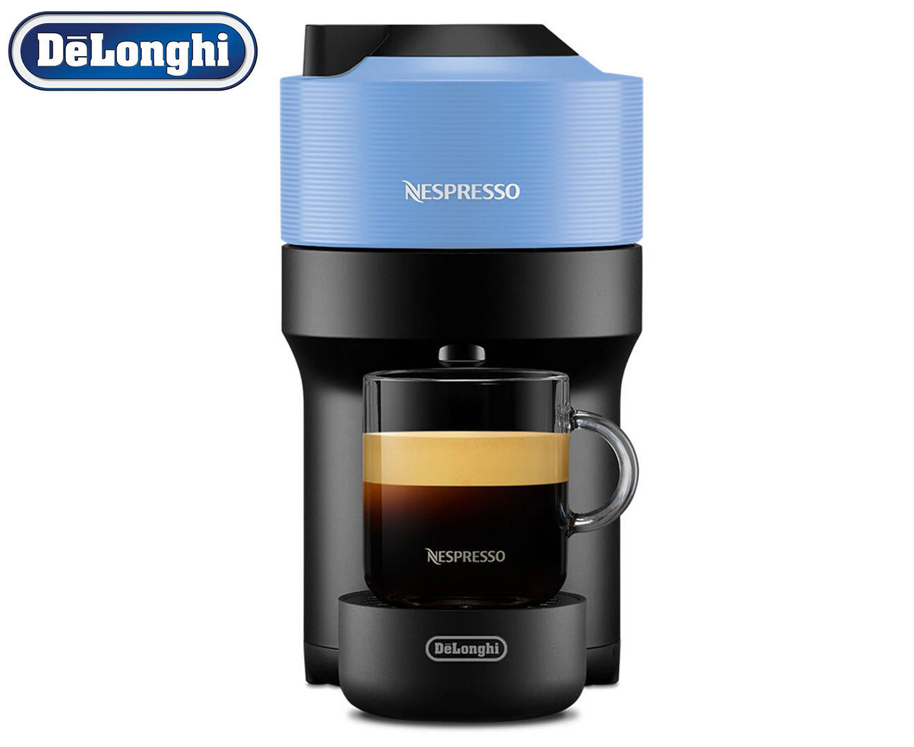 DéLonghi 1.1L Vertuo Pop Nespresso Coffee Machine - Azure