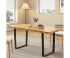 DREAMO Rectangular Industrial Dining Table