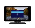 7" FHD Touch Screen Car DVR Crash Camera Recorder Bluetooth Sync WiFi GPS Rear Camera CarPlay