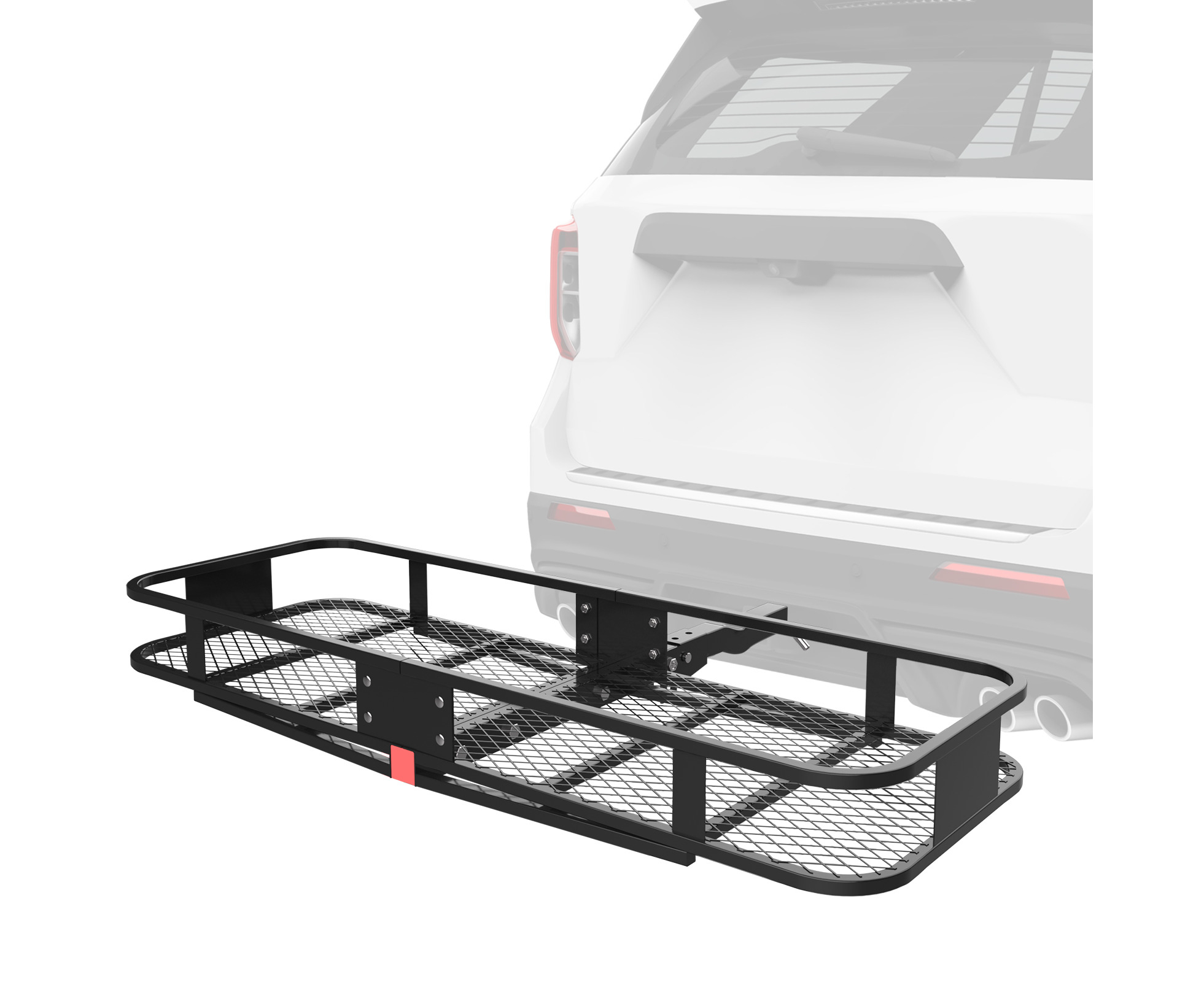 Advwin Folding Hitch Mount Cargo Carrier Folding Vehicle Rear Hook ...