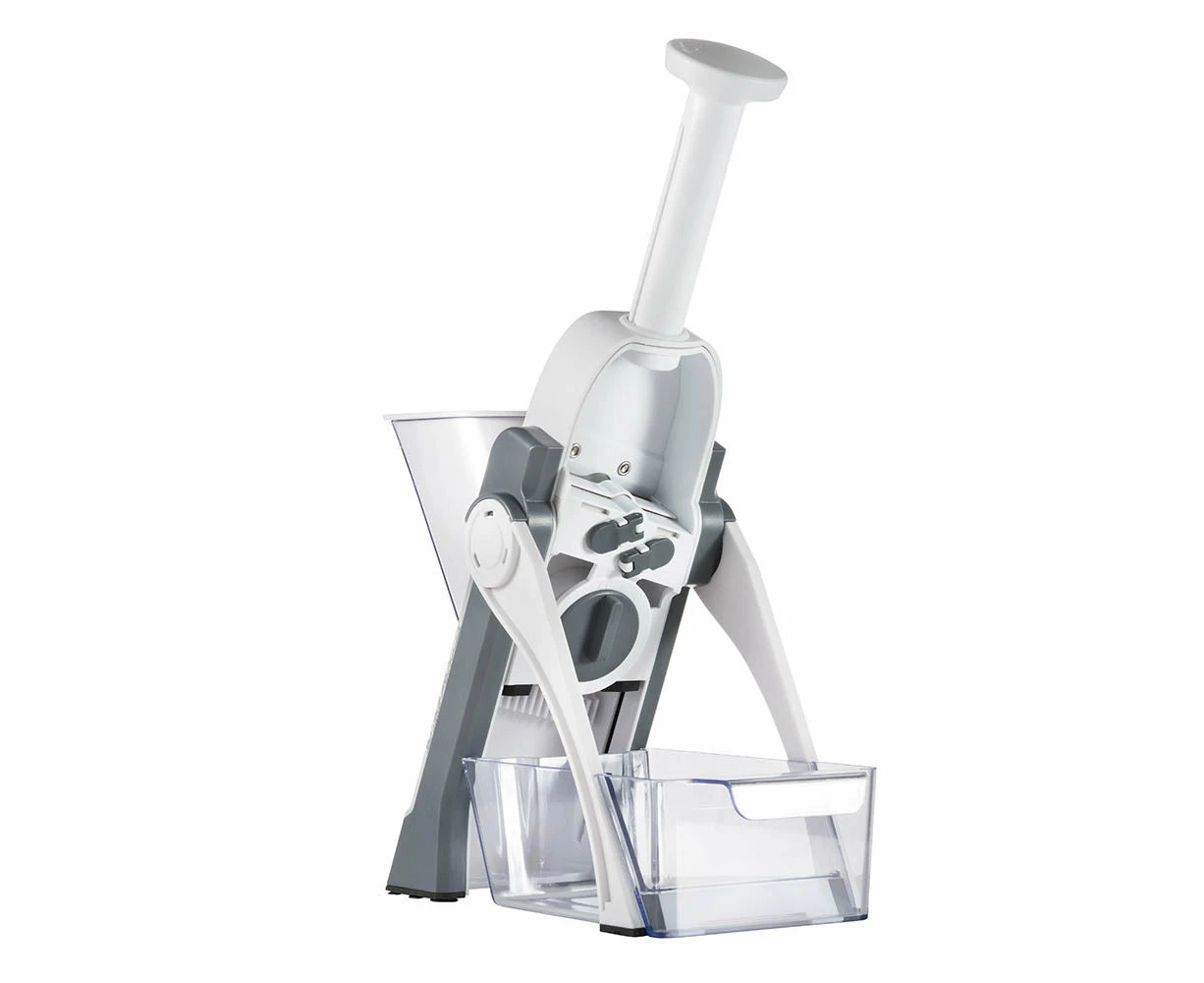 Baccarat Prepare Stand Up Mandoline Slicer x x & Grey 35.5cmX15cmX13cm White